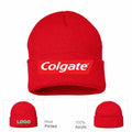 Colgate Red Beanie Hat