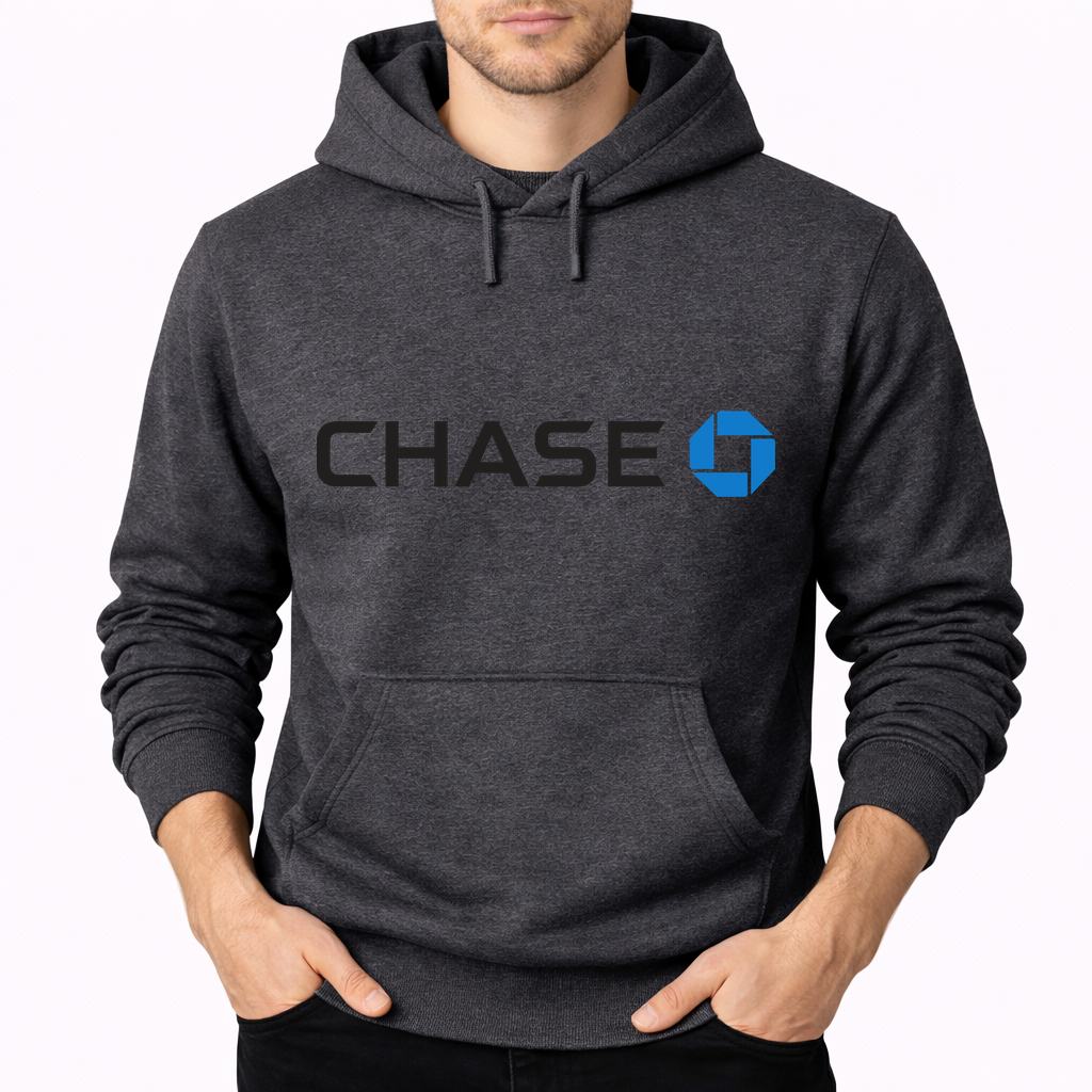 Men's Chase Black Pullover Hoodie - Charcoal