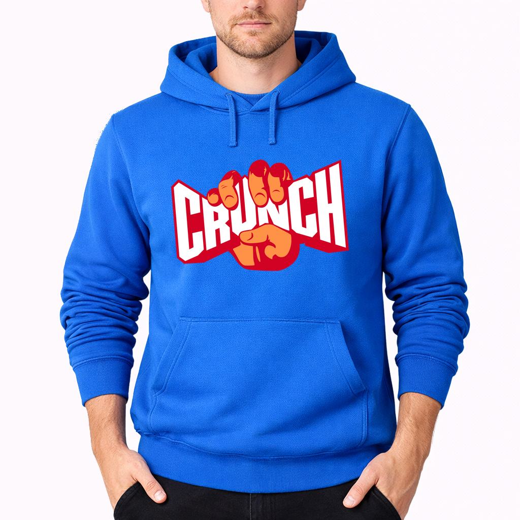 Men's Crunch Fitness Pullover Hoodie - Azure