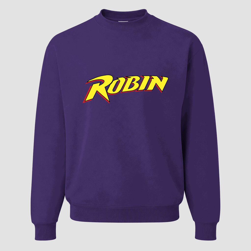 Men's Robin Crewneck Sweatshirt - Purple