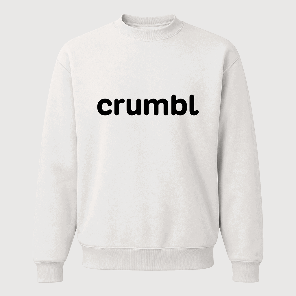 Men's Crumbl Cookies Crewneck Sweatshirt - White