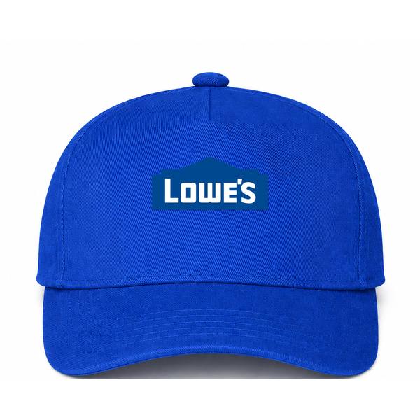 Lowe's Logo Blue Dad Baseball Cap Hat
