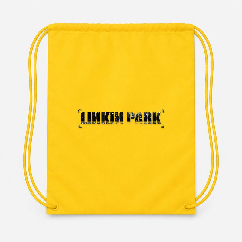 Linkin Park Drawstring Bag - Yellow