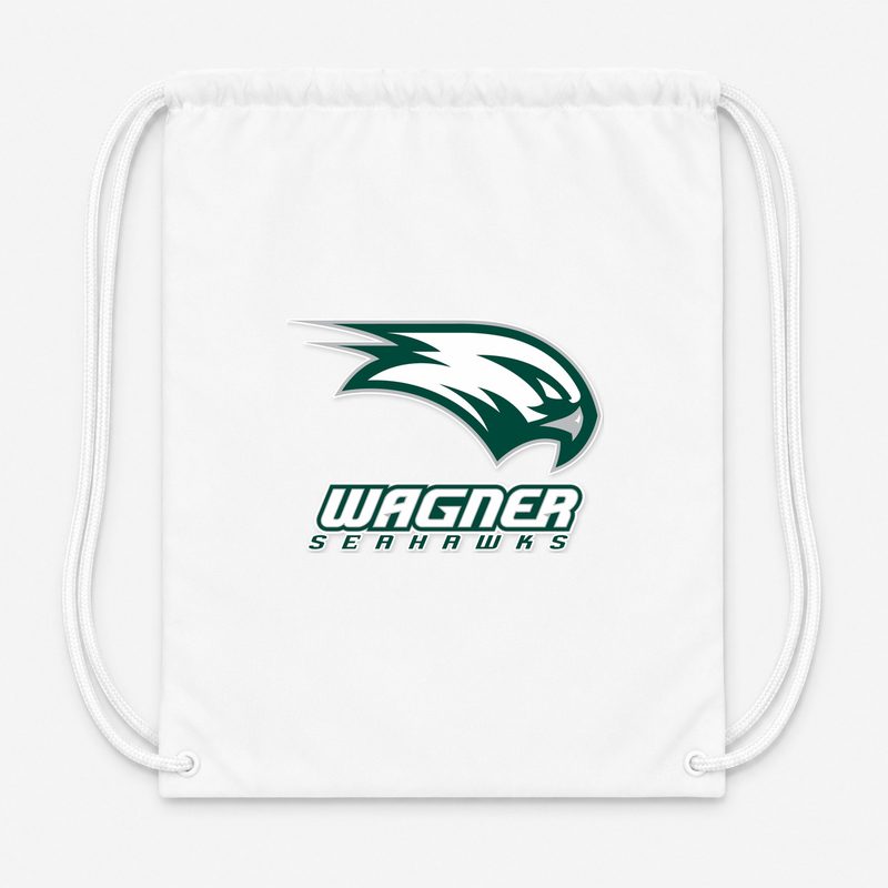 Wagner Seahawks Drawstring Bag - White