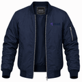 Men's Anytime Fitness Lightweight Bomber Jacket - Navy