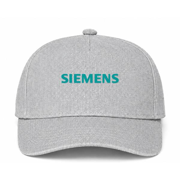 Siemens Logo Gray Dad Baseball Cap Hat