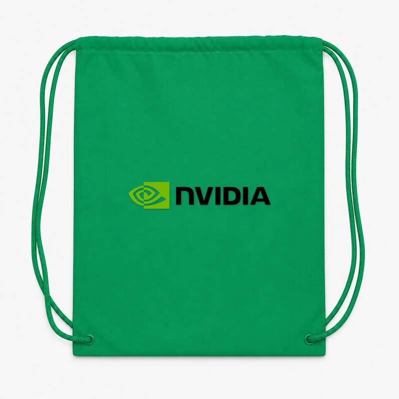 NVIDIA Drawstring Bag - Green