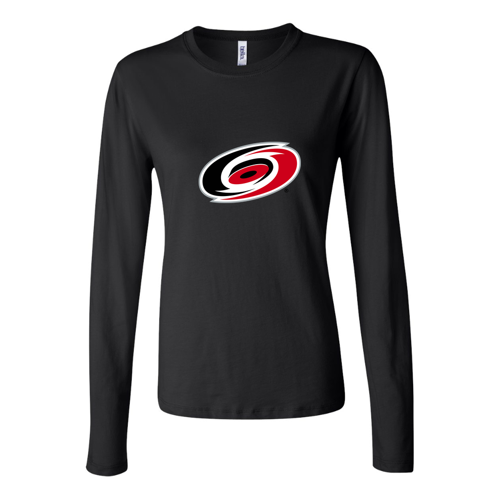 Women's Carolina Hurricanes Long Sleeve T-Shirt - Black