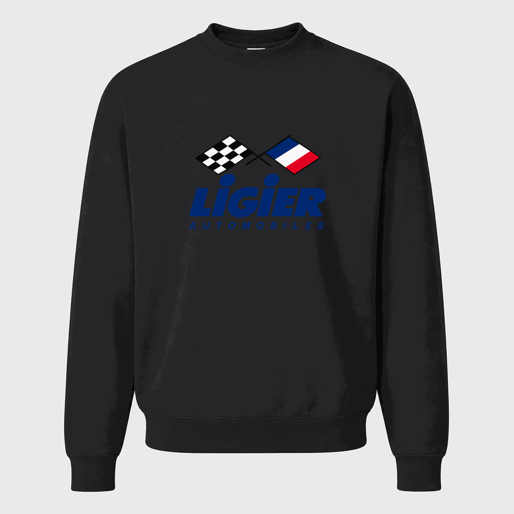 Men's Ligier Automobiles Crewneck Sweatshirt - Black