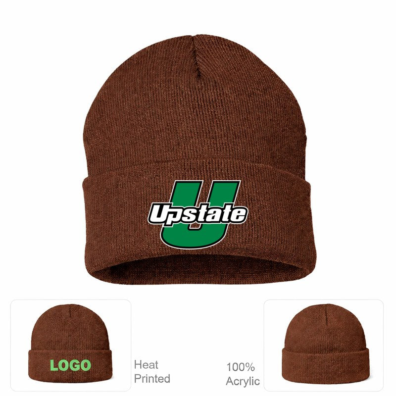 USC Upstate Spartans Brown Beanie Hat