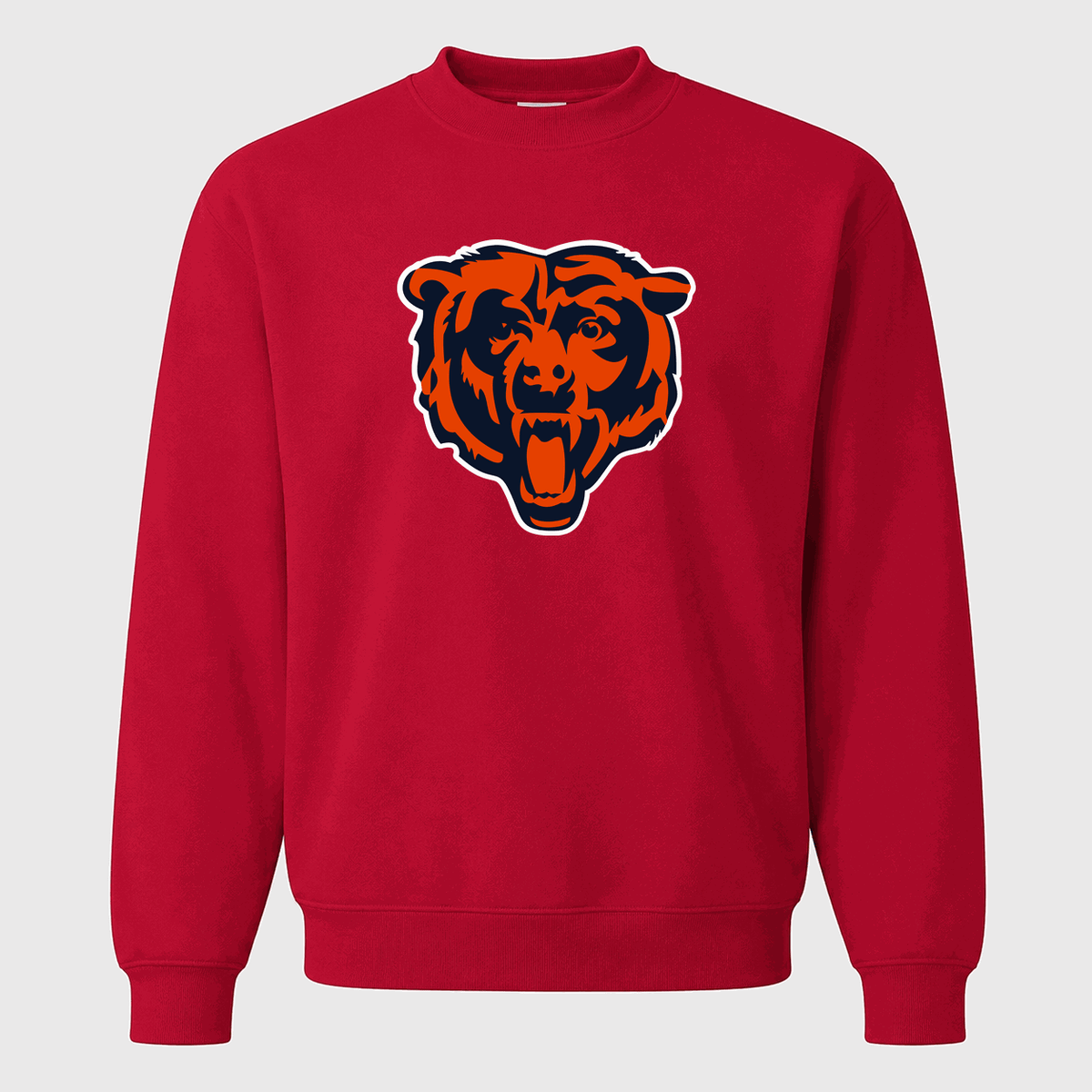 Men's Chicago Bears Crewneck Sweatshirt - Red