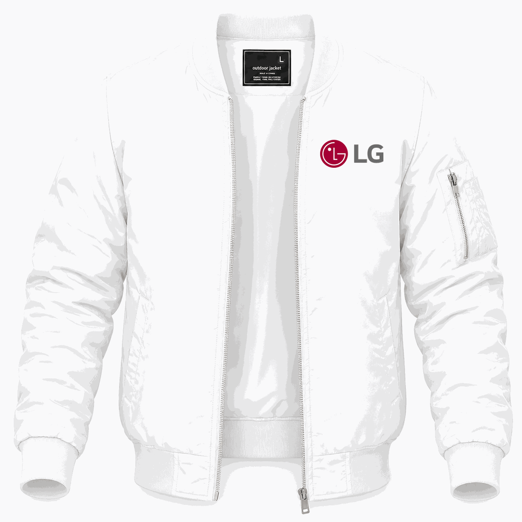 Men's LG Lightweight Bomber Jacket - White