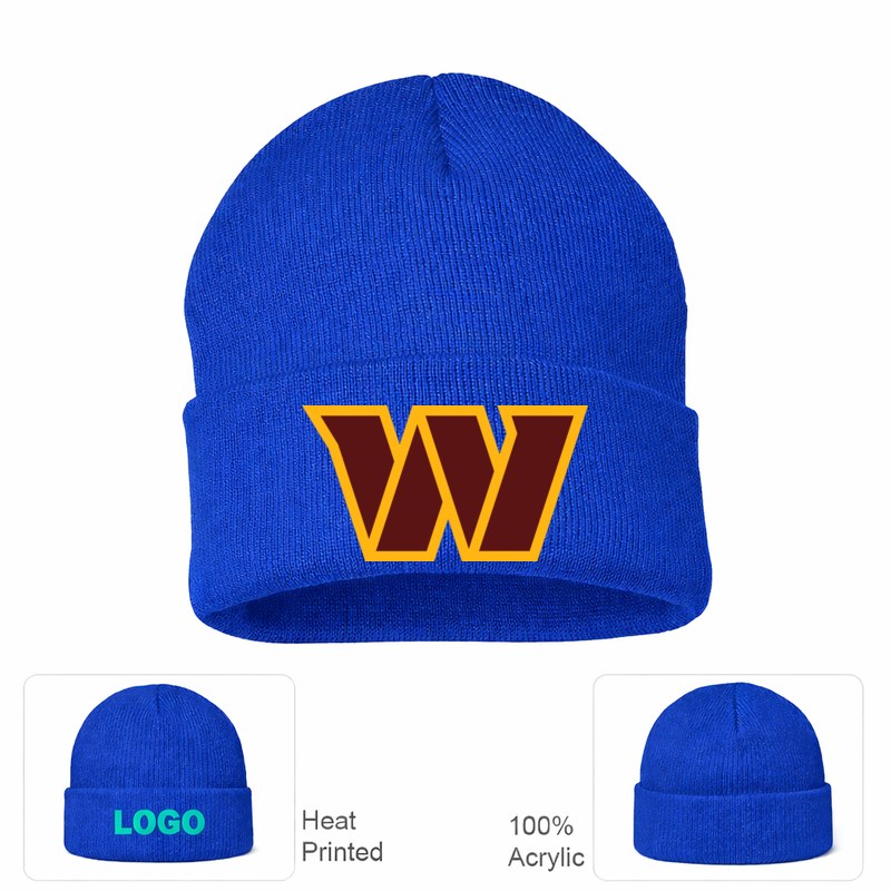 Washington Commanders Royal Blue Beanie Hat