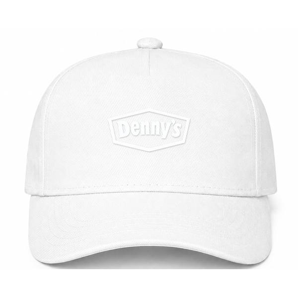 Denny's Logo Version 2 White Dad Baseball Cap Hat