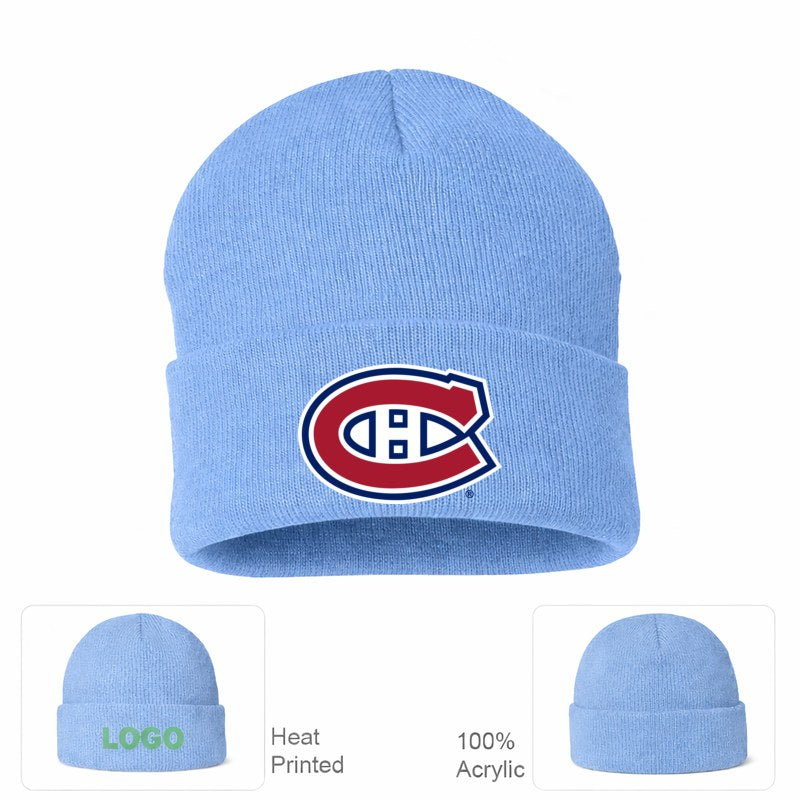 Montreal Canadiens Sky Blue Beanie Hat