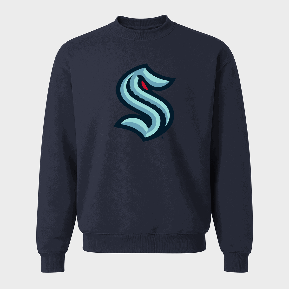 Men's Seattle Kraken Crewneck Sweatshirt - Navy