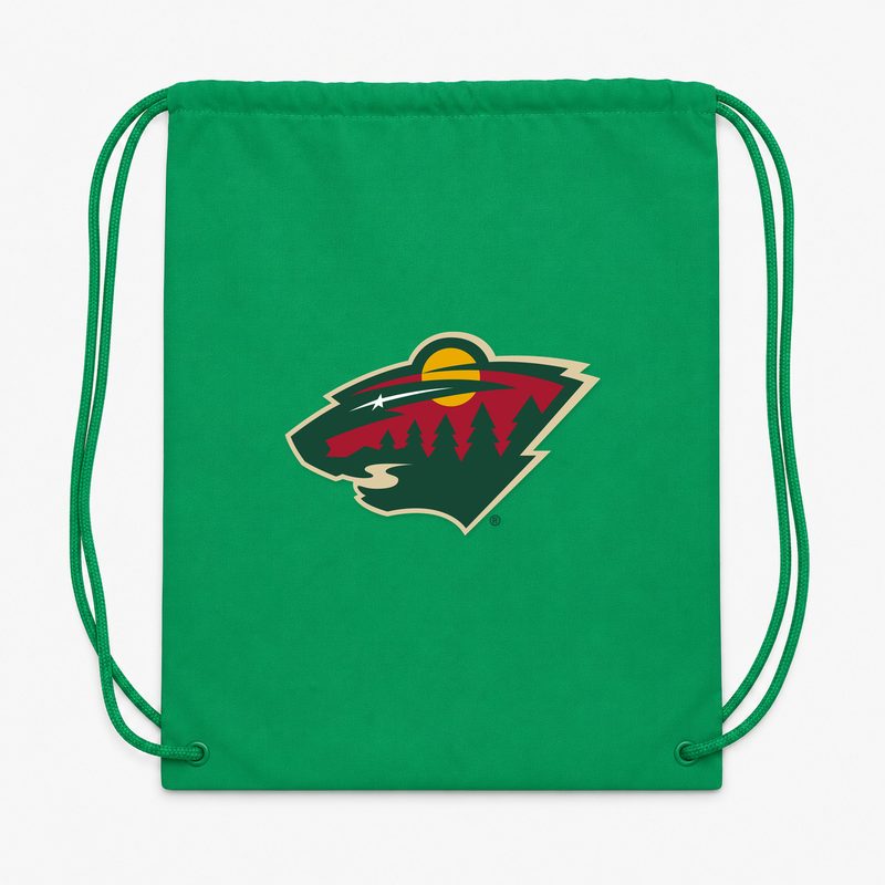 Minnesota Wild Drawstring Bag - Green