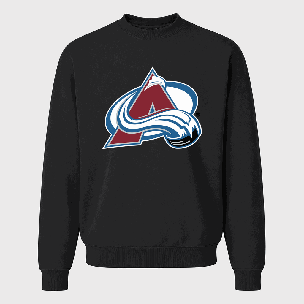 Men's Colorado Avalanche Crewneck Sweatshirt - Black