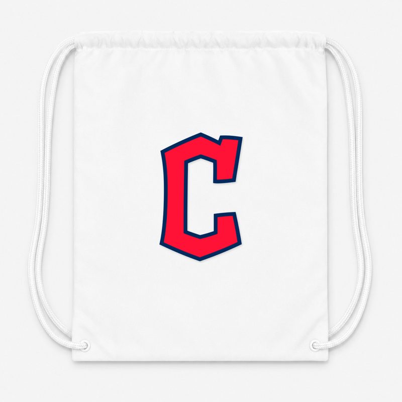 Cleveland Guardians Drawstring Bag - White