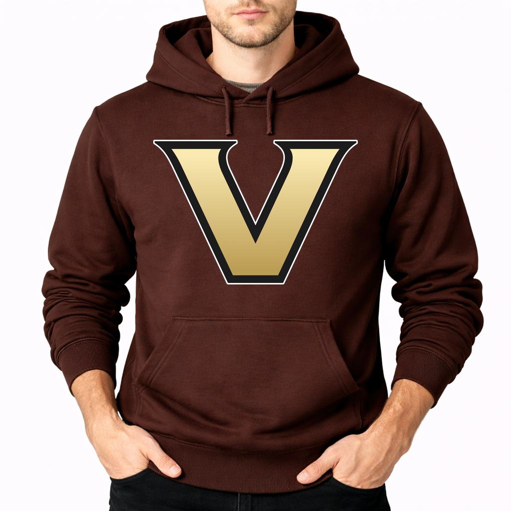 Men's Vanderbilt Commodores Pullover Hoodie - Brown