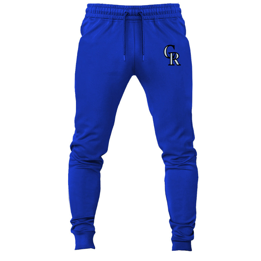 Colorado Rockies joggers sweatpants - Royal Blue