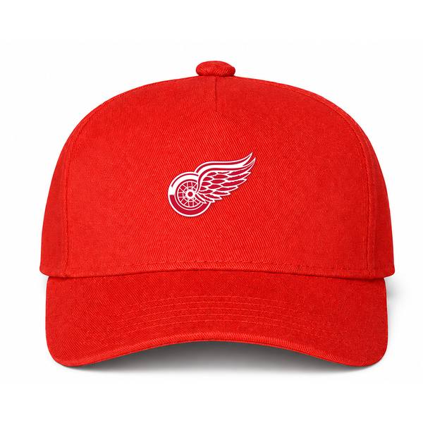 Detroit Red Wings NHL Logo Red Dad Baseball Cap Hat