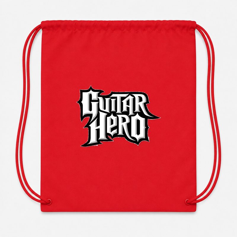 Guitar Hero Drawstring Bag - Red