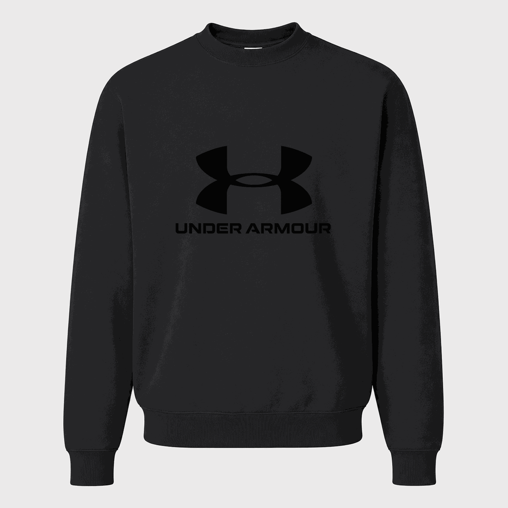 Men's Under Armour Crewneck Sweatshirt - Black