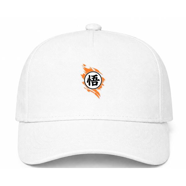 Dragon Ball Z Logo White Dad Baseball Cap Hat