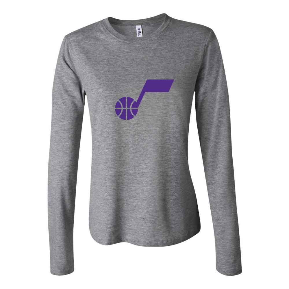 Women's Utah Jazz Long Sleeve T-Shirt - Gray
