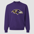 Men's Baltimore Ravens Crewneck Sweatshirt - Purple