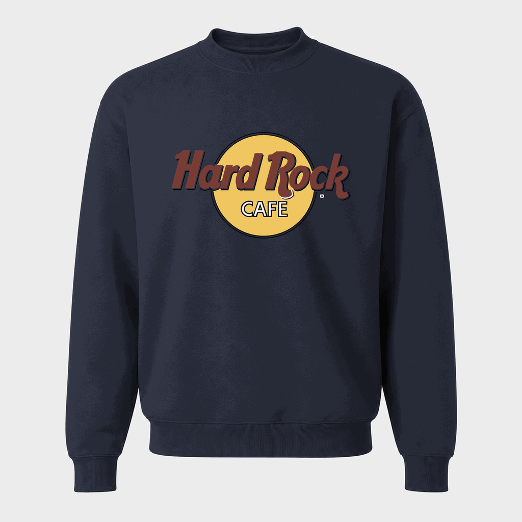 Men's Hard Rock Cafe Crewneck Sweatshirt - Navy