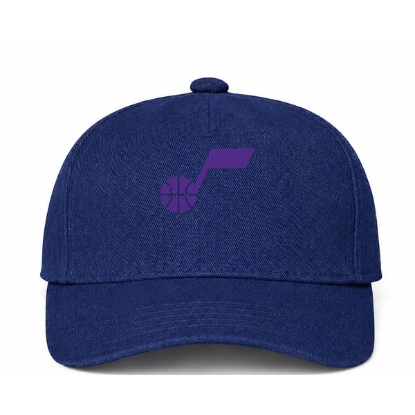 Utah Jazz NBA Logo Navy Dad Baseball Cap Hat