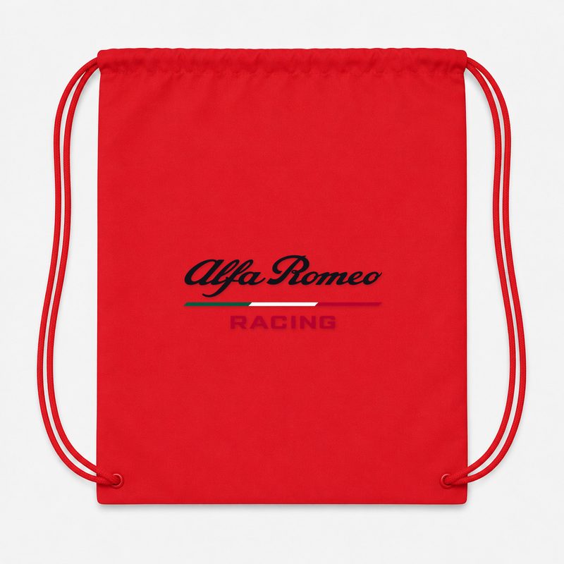 Alfa Romeo Racing Drawstring Bag - Red