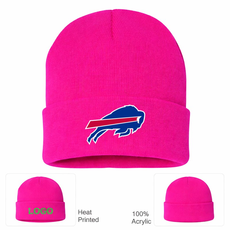 Buffalo Bills Hot Pink Beanie Hat