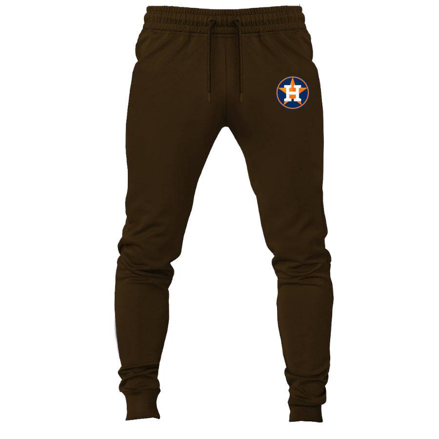 Houston Astros joggers sweatpants - Brown