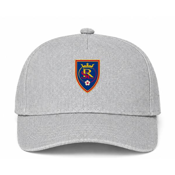 Real Salt Lake Soccer Logo Gray Dad Baseball Cap Hat