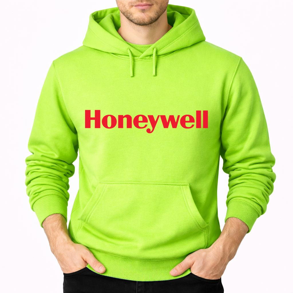 Men's Honeywell Pullover Hoodie - Lime green