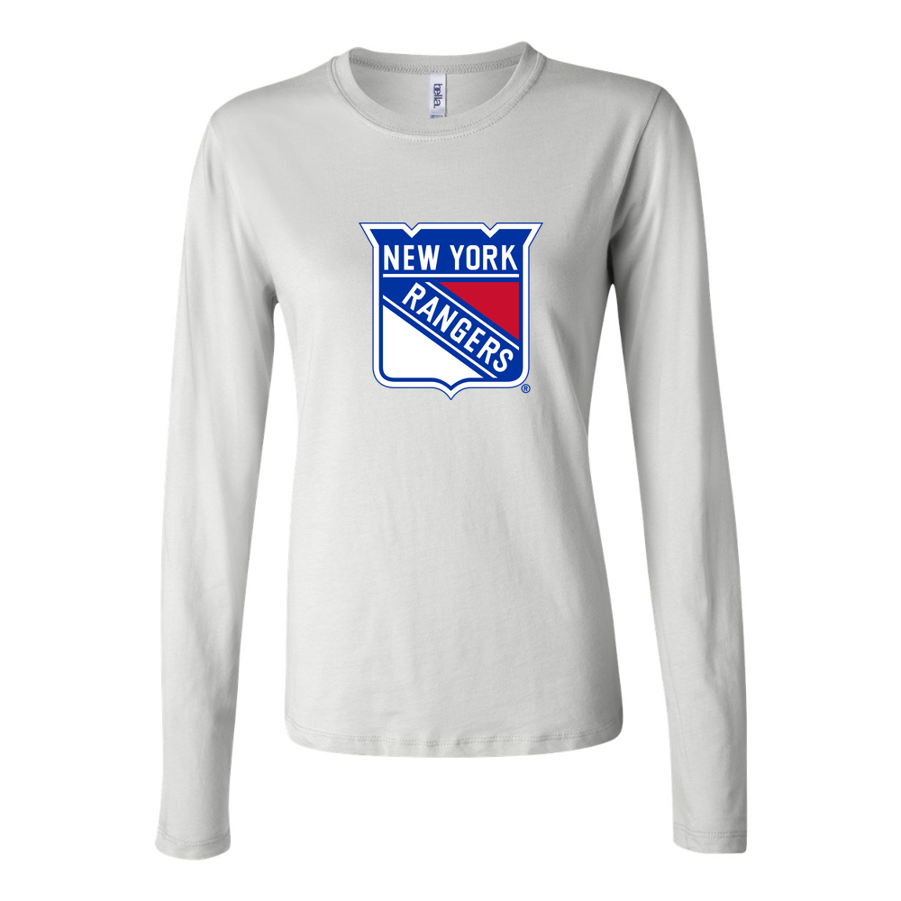 Women's New York Rangers Long Sleeve T-Shirt - White