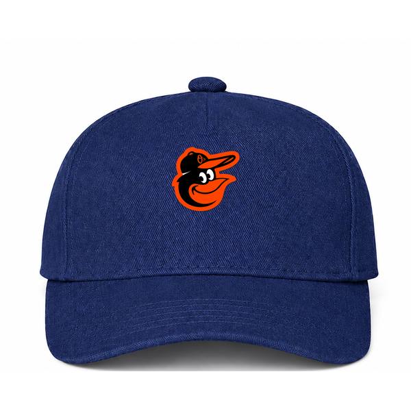 Baltimore Orioles MLB Logo Navy Dad Baseball Cap Hat