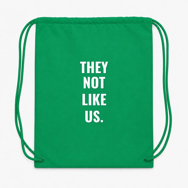They Not Like US Drawstring Bag - Green