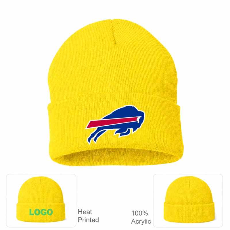 Buffalo Bills Yellow Beanie Hat