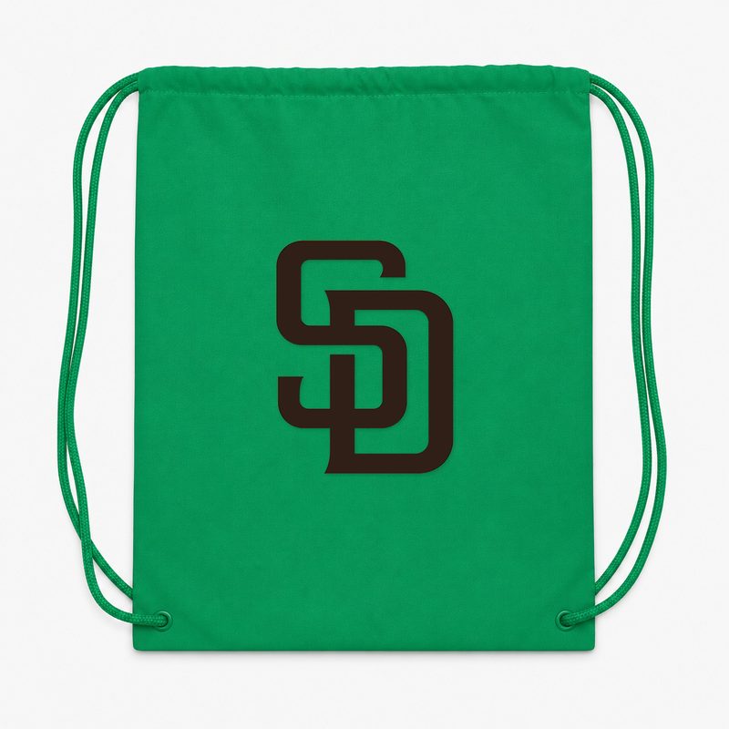 San Diego Padres Drawstring Bag - Green