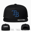 MLB Tampa Bay Rays Snapback Hat - Black