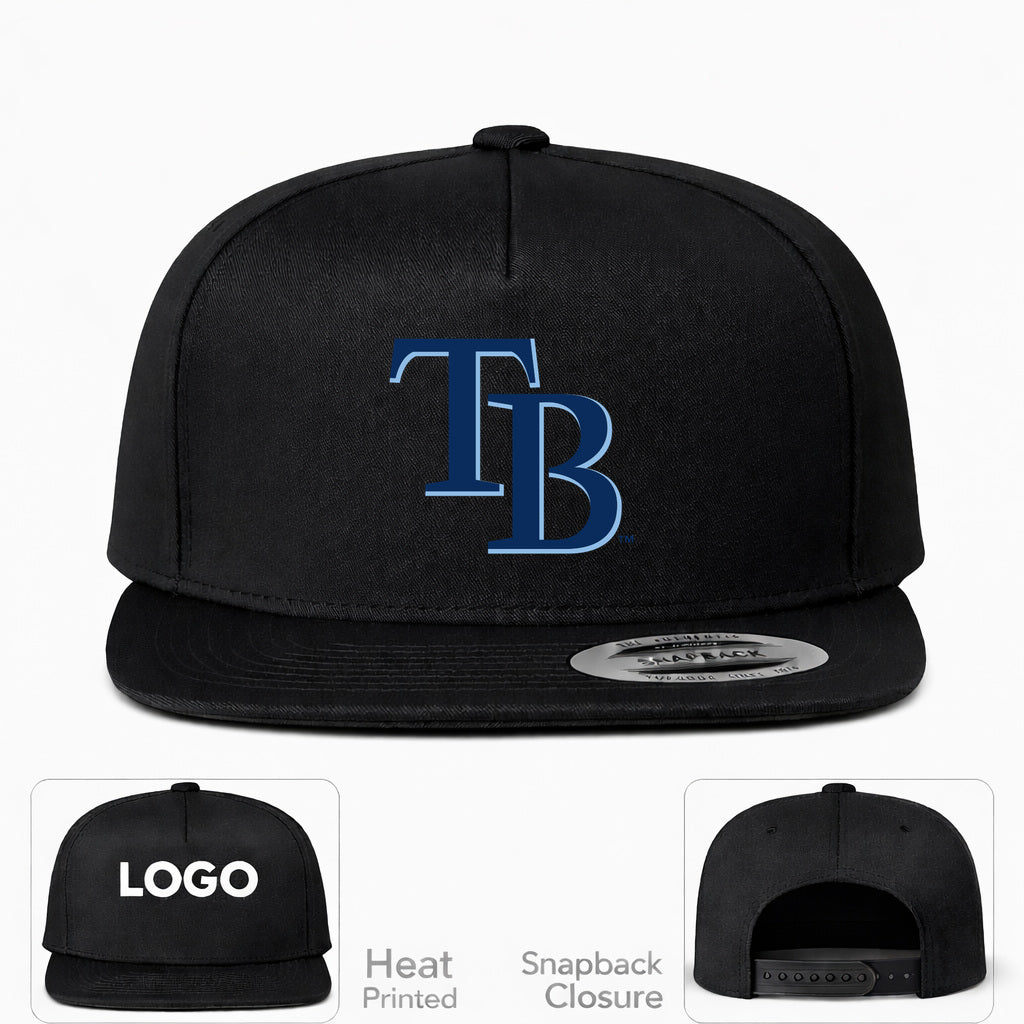 MLB Tampa Bay Rays Snapback Hat - Black