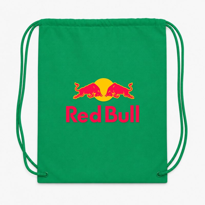 Red Bull Drawstring Bag - Green