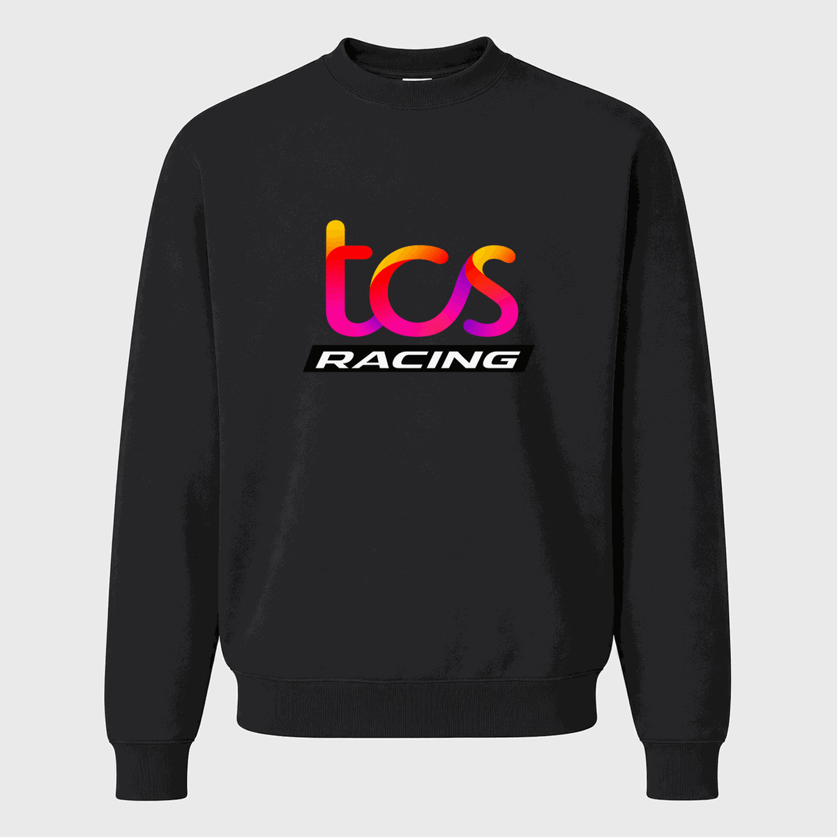Men's TCS Racing Crewneck Sweatshirt - Black