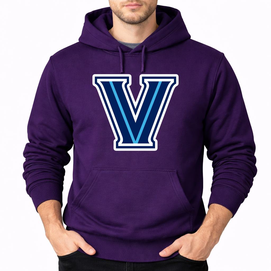 Men's Villanova Wildcats Pullover Hoodie - Purple