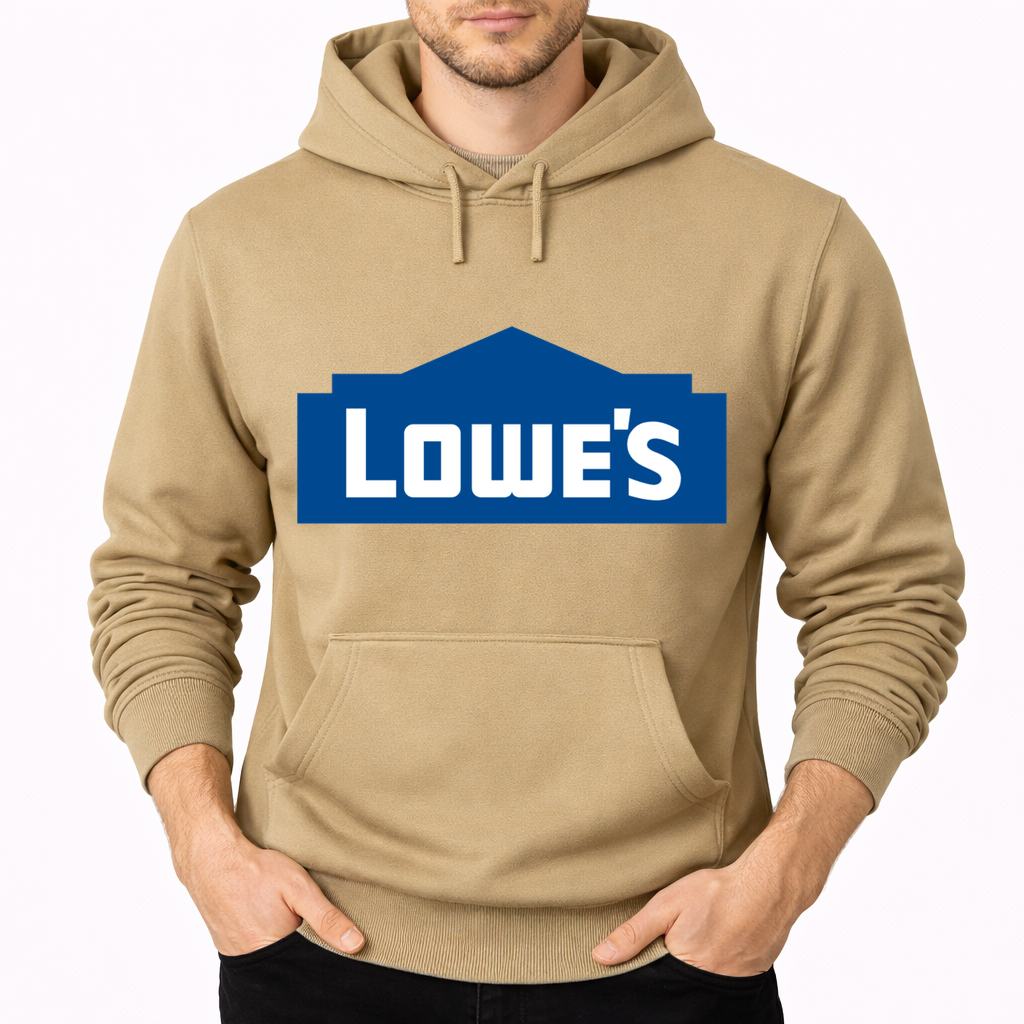 Men's Lowe's Pullover Hoodie - Tan