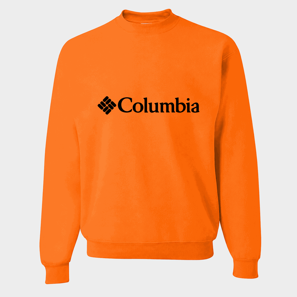 Men's Columbia Crewneck Sweatshirt - Orange